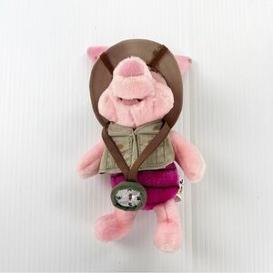 Disney Animal Kingdom Piglet Winnie the Pooh 8" Plush Stuffed Animal Toy